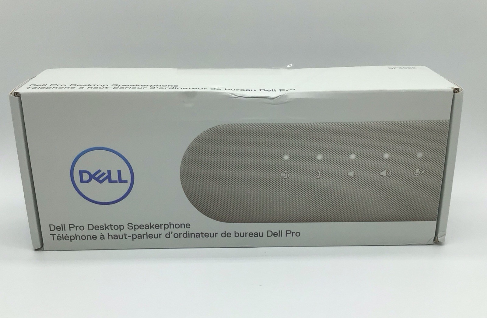 Dell Pro Desktop Speakerphone SP3022 USB & USB-C Computer Speaker - New