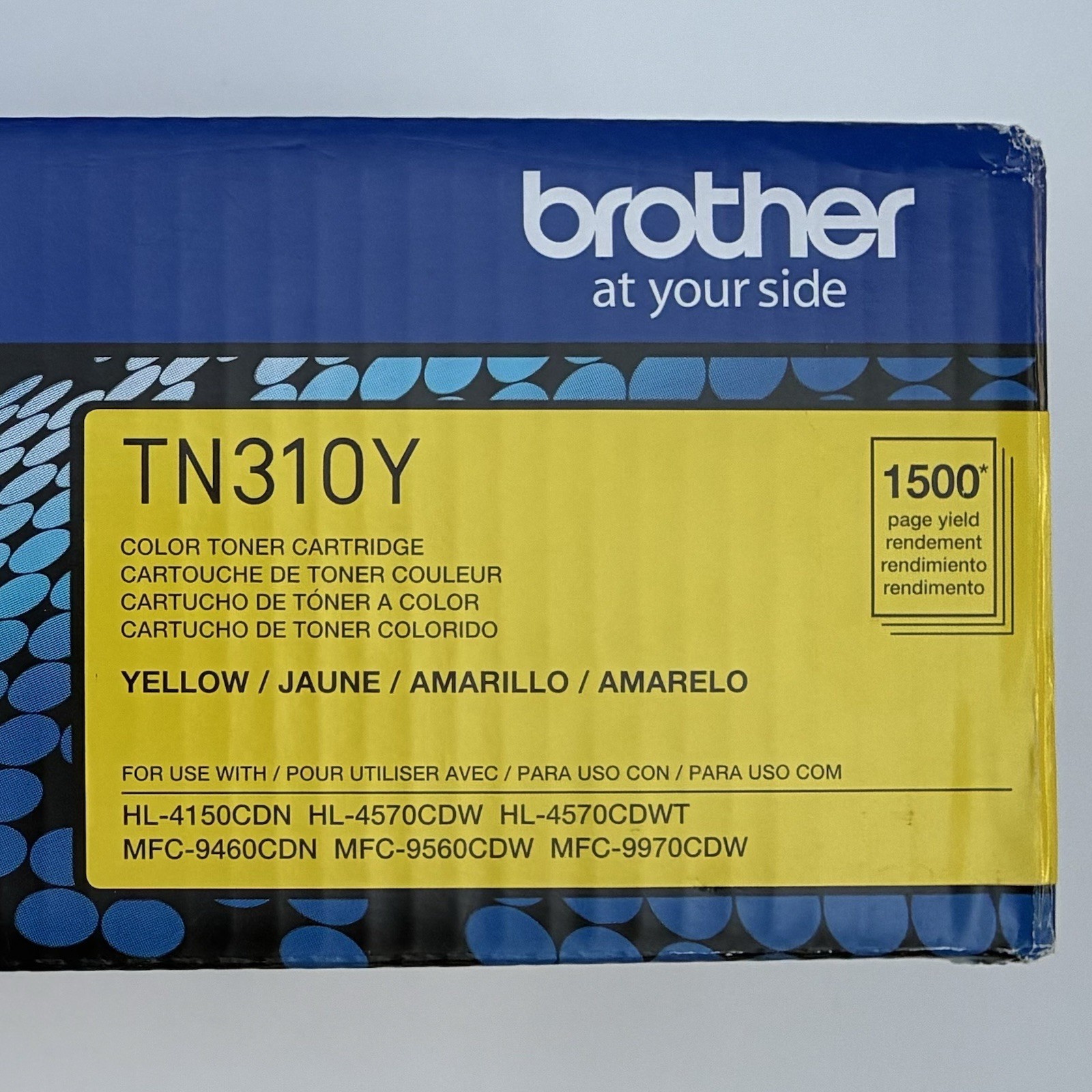 NEW Brother TN310Y Yellow 1500 Page High Yield Toner Cartridge SEALED OEM