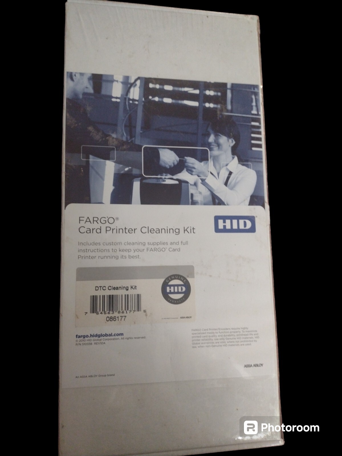 HID Fargo Card Printer Cleaning Kit; Sealed