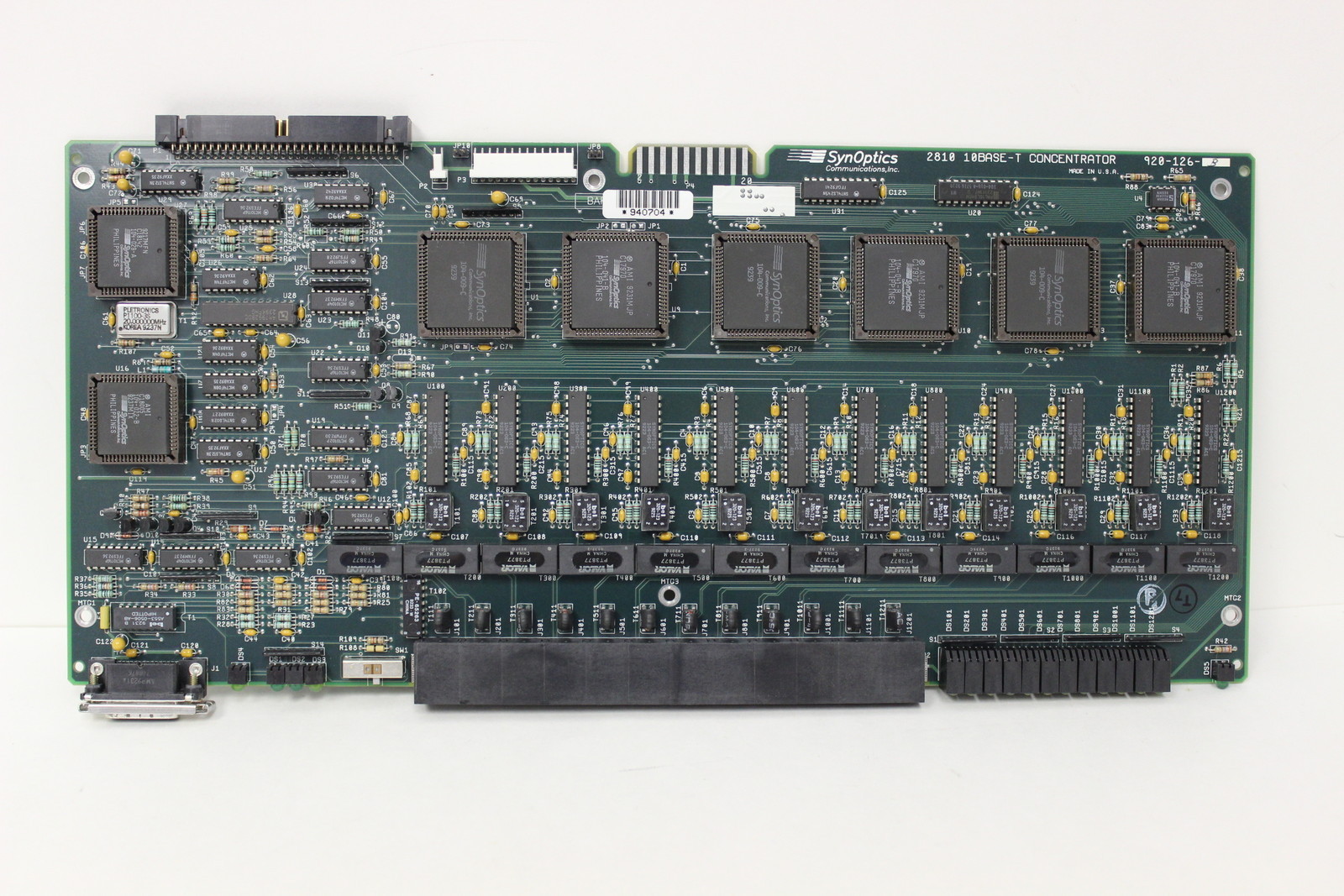 SYNOPTICS COMMUNICATIONS 920-126-B  LATTISNET 2810 10BASE-T CONCENTRATOR  BOARD