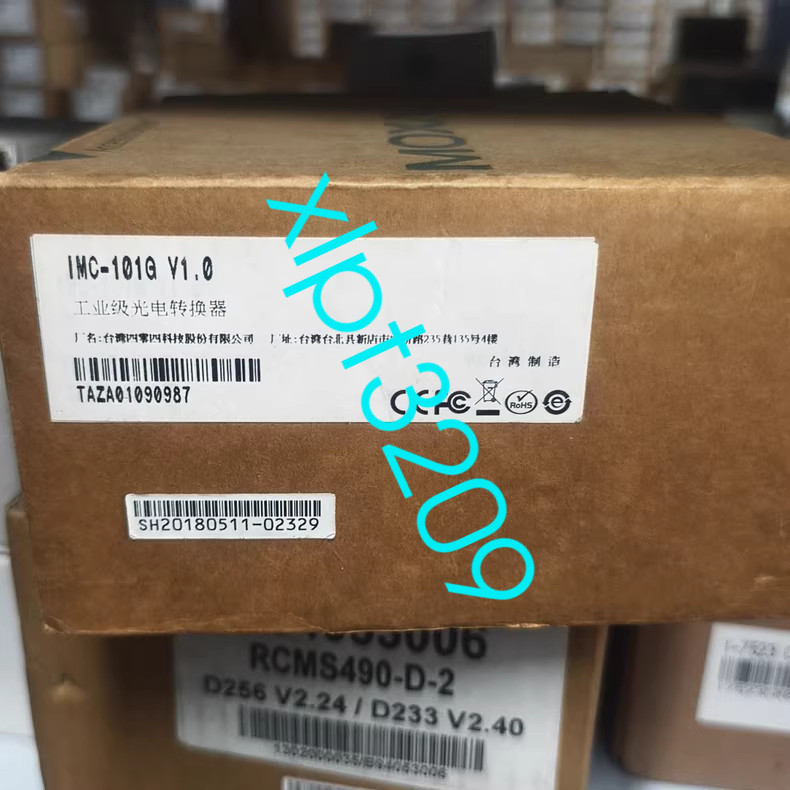 MOXA Gigabit Optoelectronic Converter IMC-101G V1.0 NEW FedEx or DHL