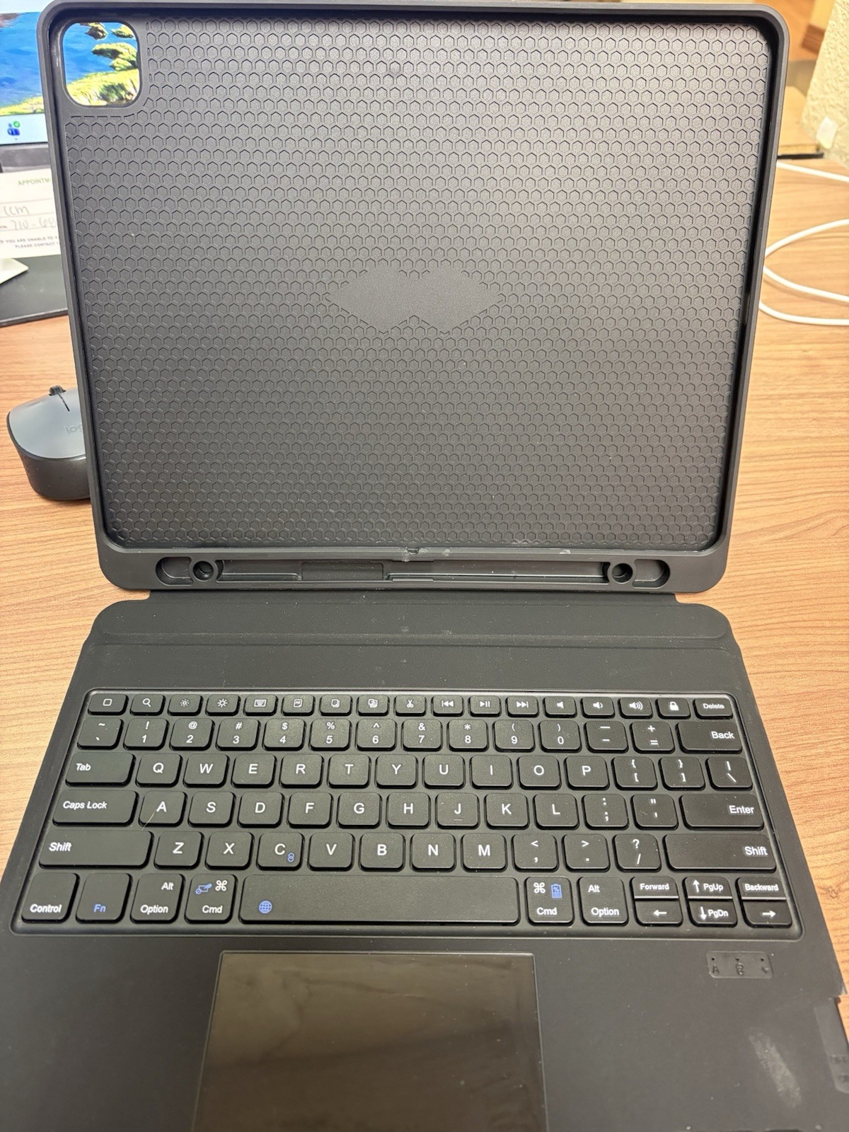 CODi Bluetooth Keyboard Case Built-In Touchpad iPad Air 13/Pro 12.9 Black