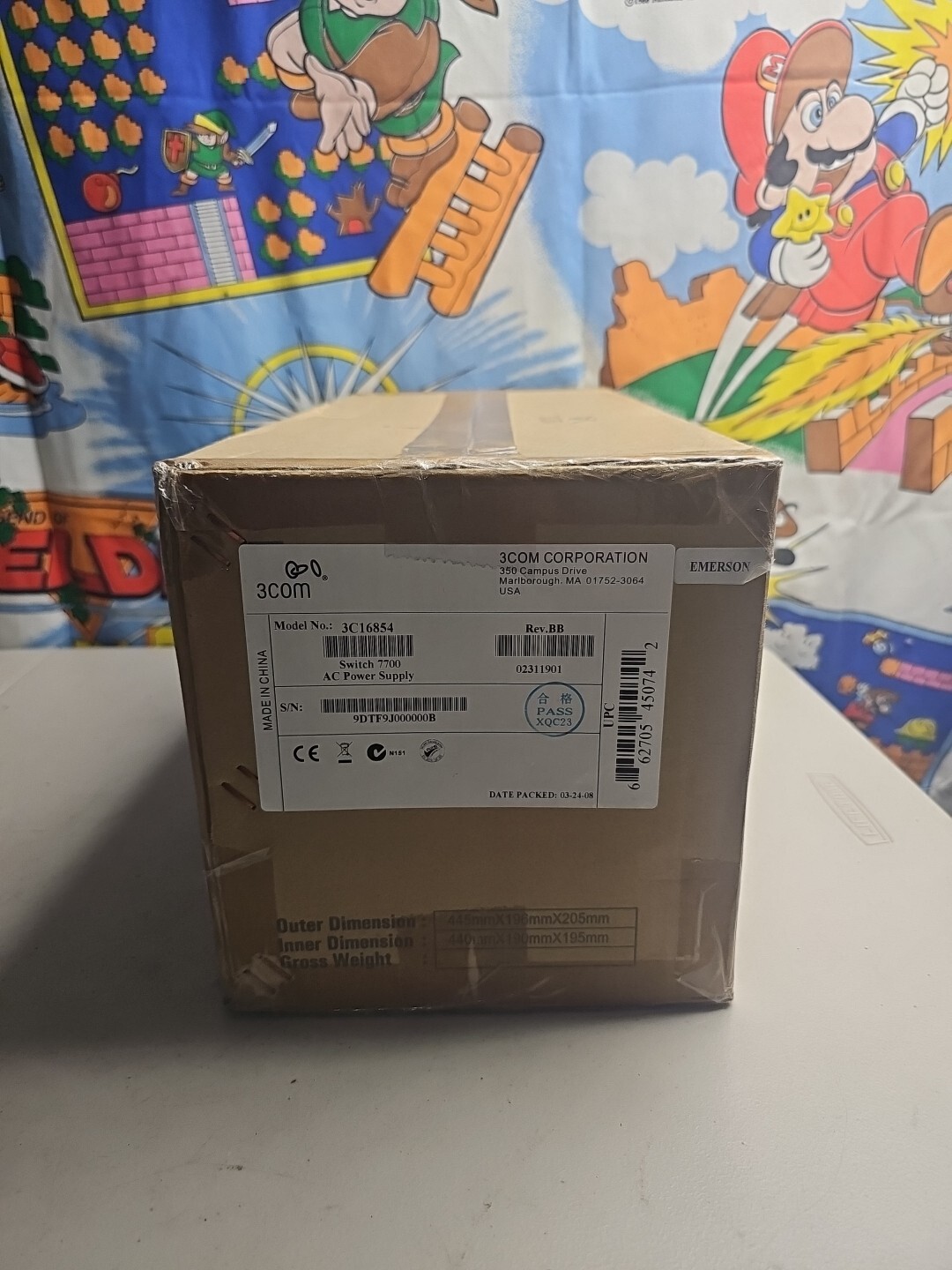 3C16854 I 3Com 7700 Switch Hot Swap AC Power Supply 460W 10014177