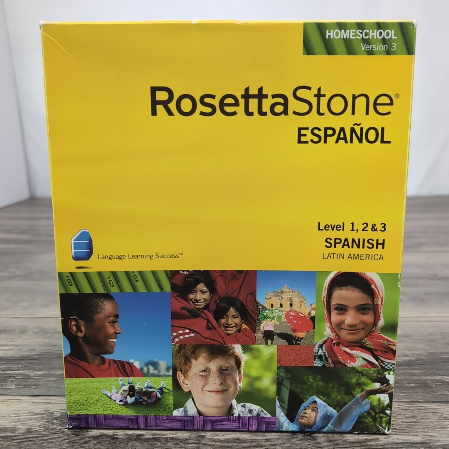 Rosetta Stone Espanol Level 1, 2 & 3 Version 3 Spanish Latin America No Head Set