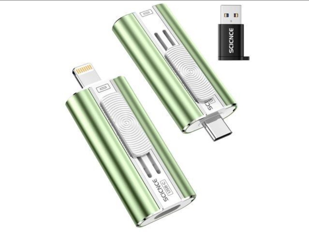 512GB Dual Interface Flash Drive - Effortless Storage for iPhone & Android