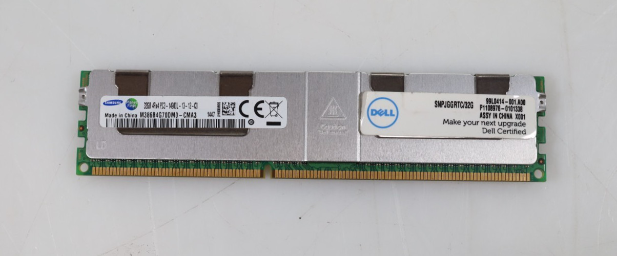 32GB Samsung M386B4G70DM0-CMA3 14900MHz DDR3 RDIMM Server Memory