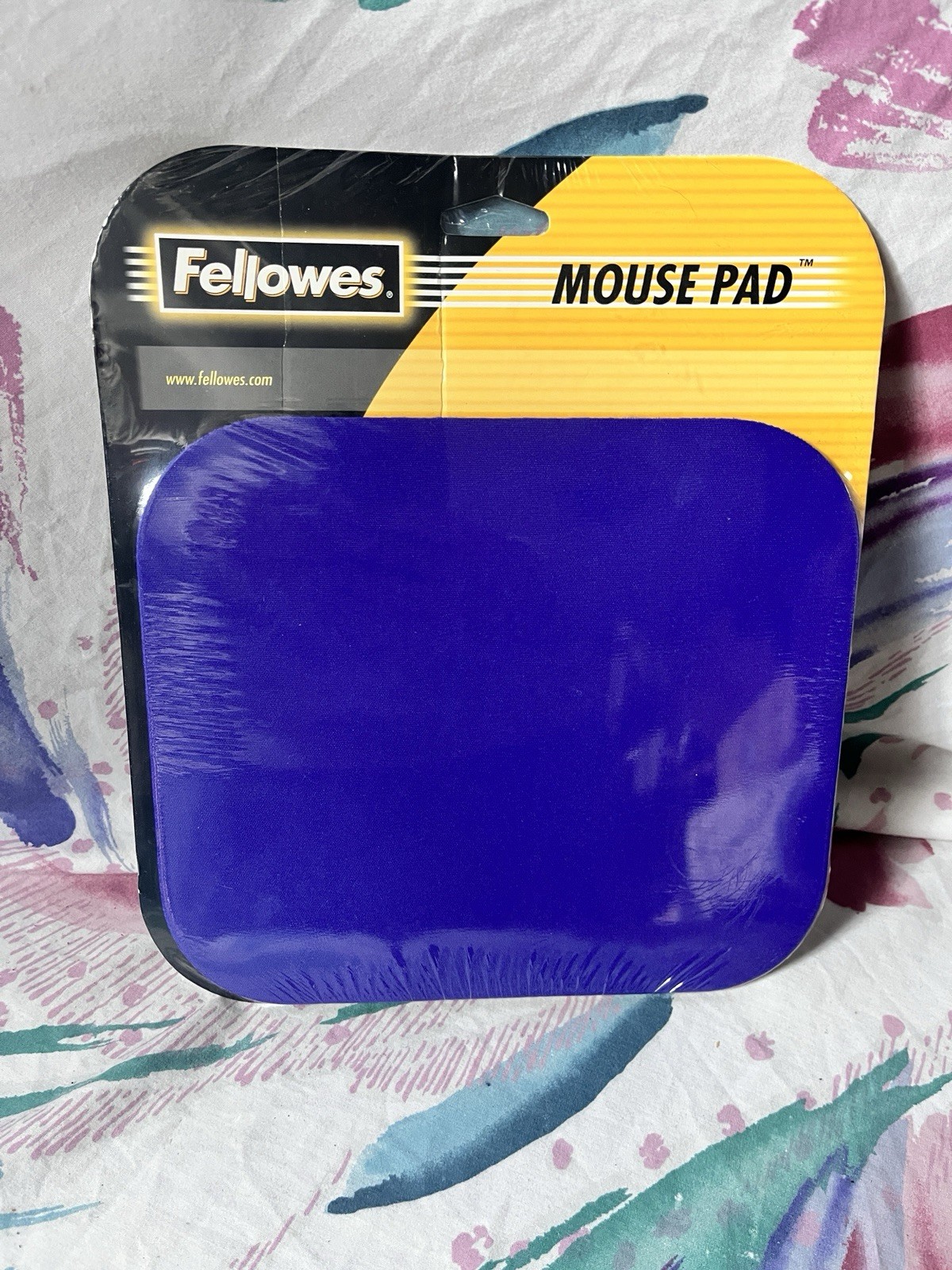 New Sealed Fellowes Medium Mouse Pad Grape Purple 58037 Vintage 2001