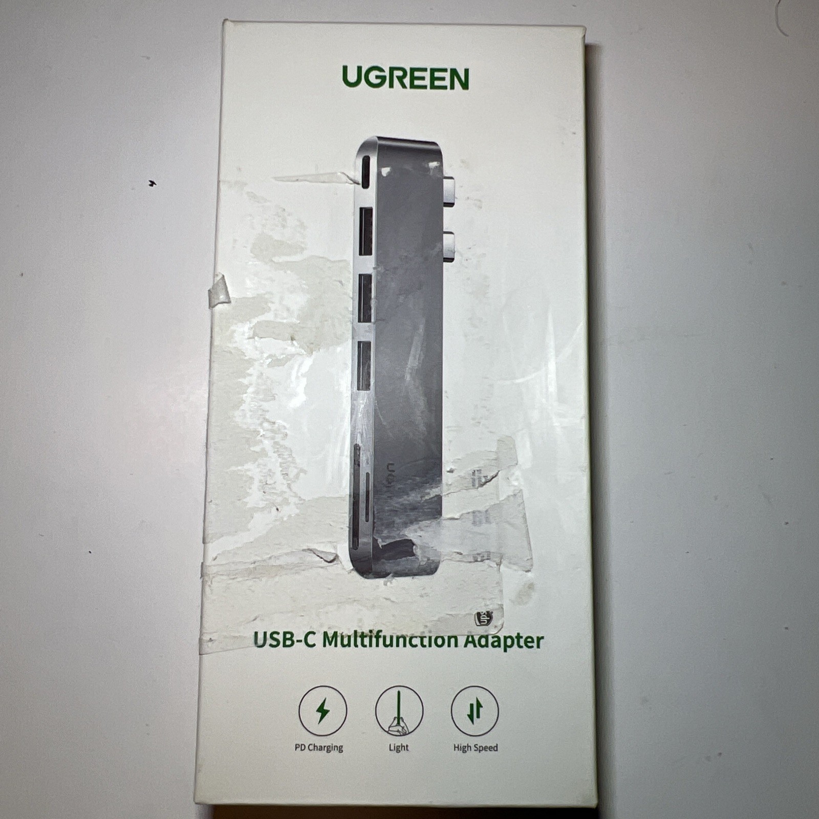 UGreen  USB-C Multifunction Adapter  Type C 3.1 Hub W/ 4 USB 3.0 Ports + Card