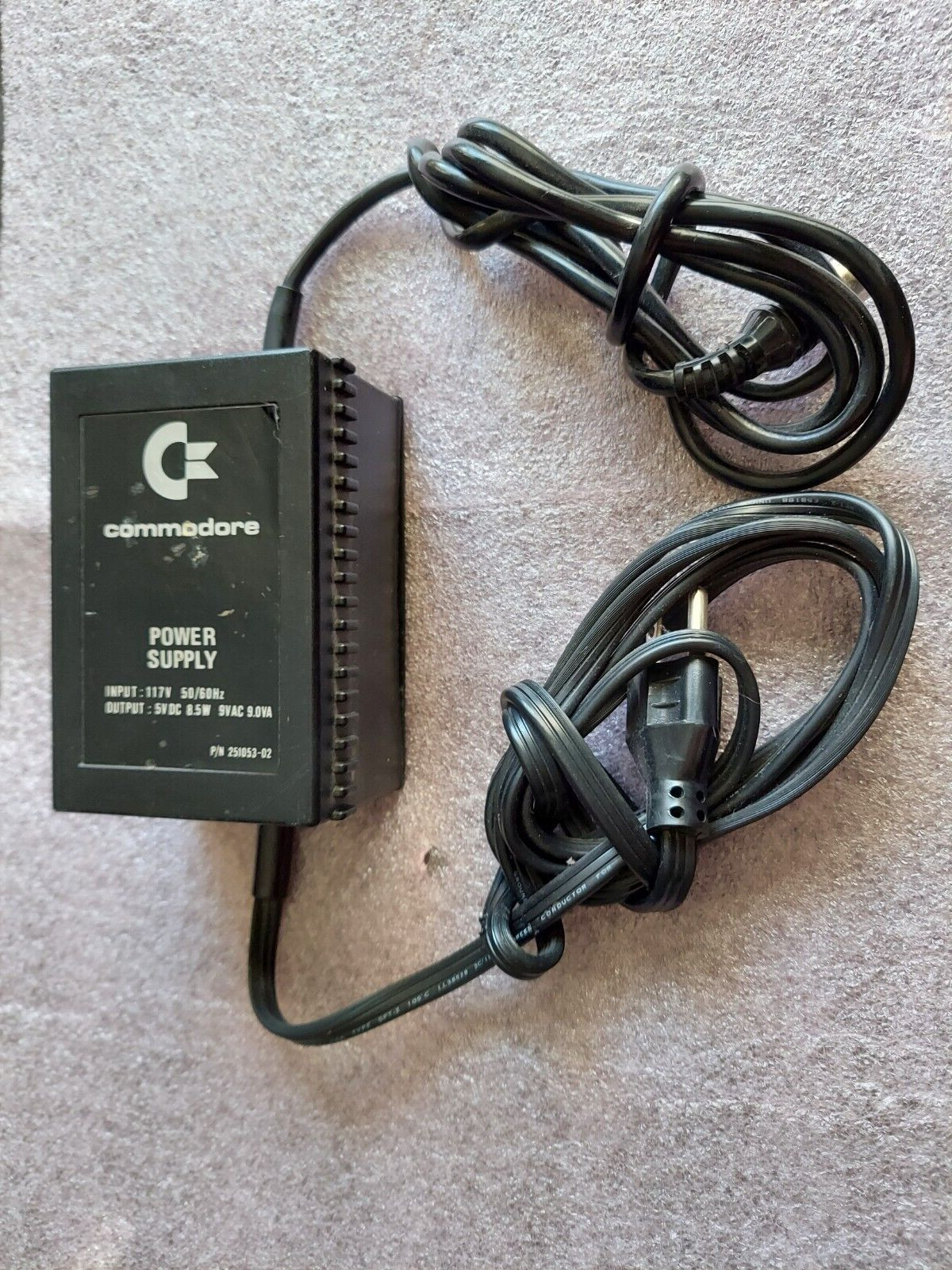 Vintage OEM Commodore Computer Power Supply Unested Parts Or Repair 251053-02