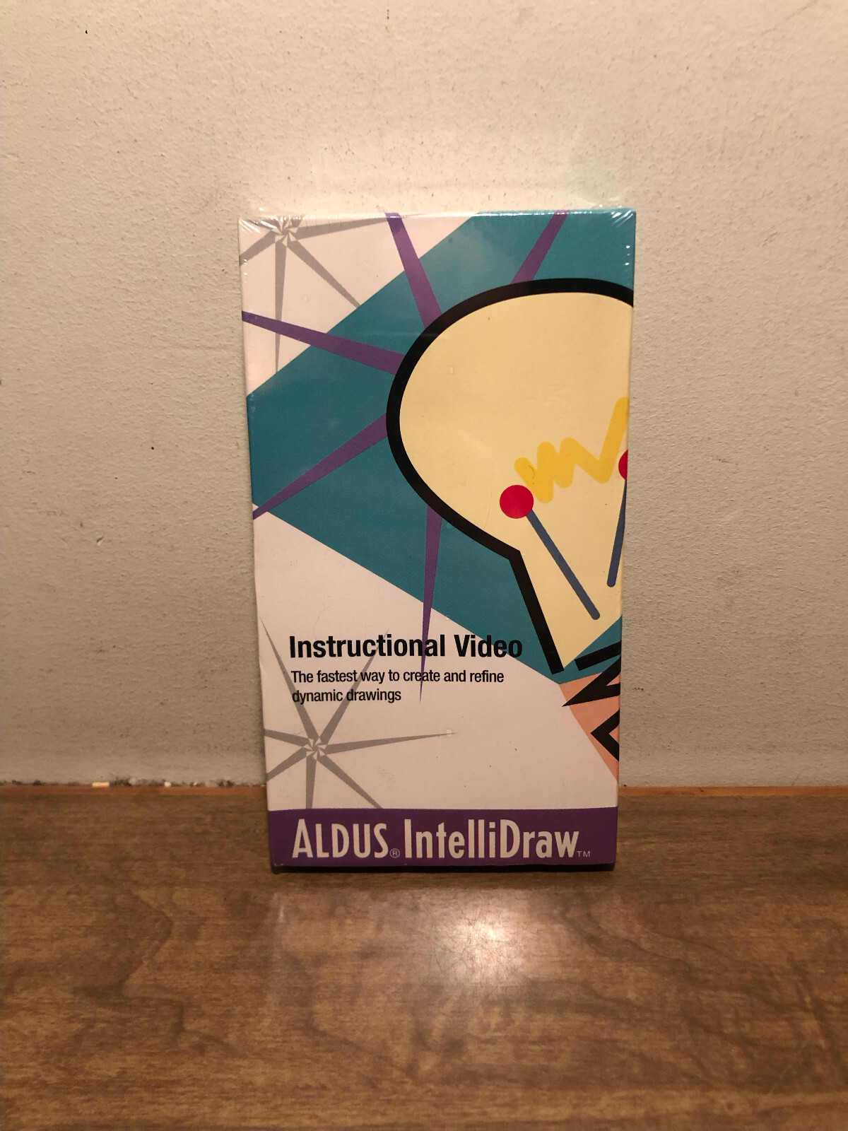 Vintage Macintosh Aldus Intellidraw Instructional Video VHS New & Sealed