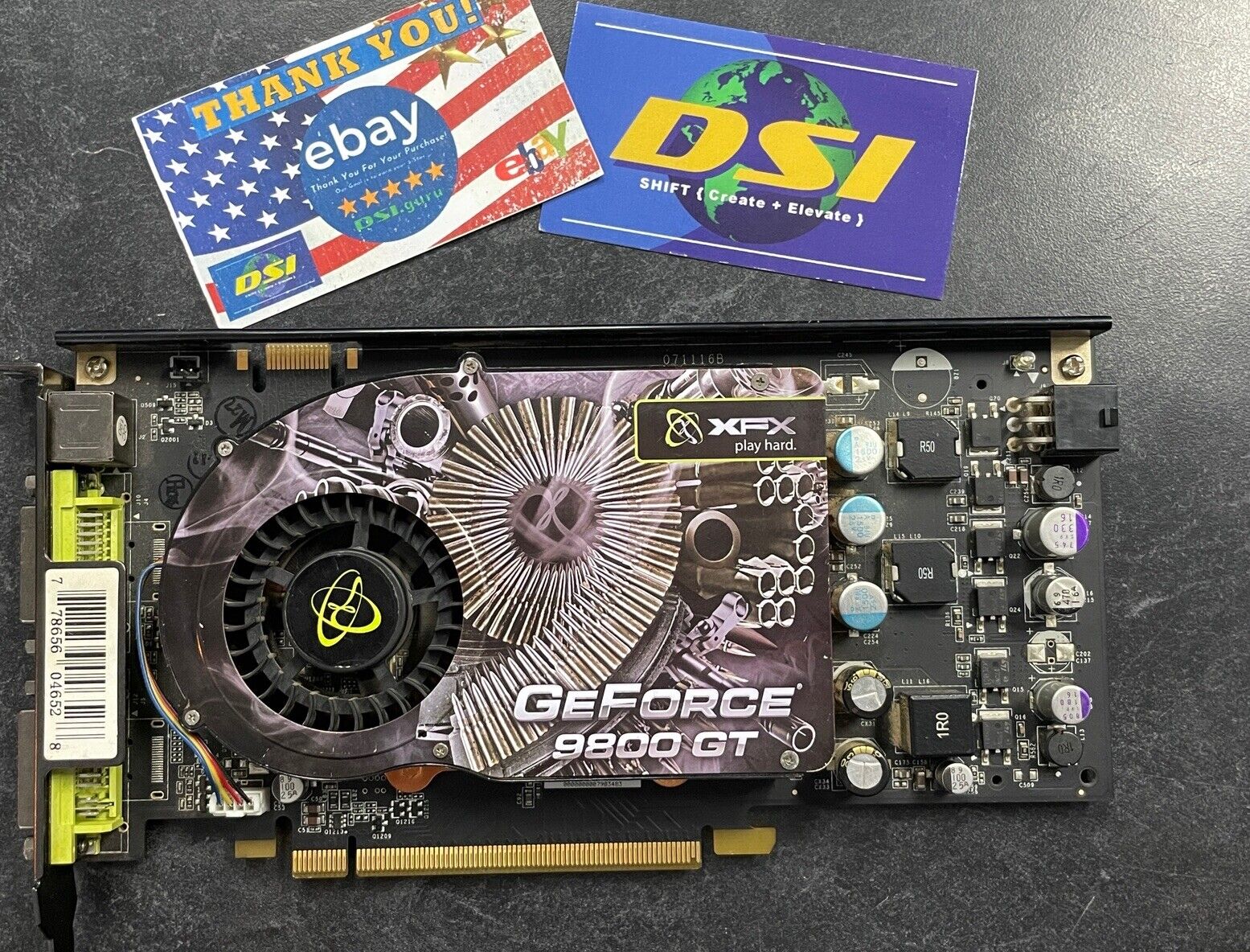 XFX Nvidia GeForce 9800GT 512MB DDR3 DUAL DVI TV PCI-E XXX