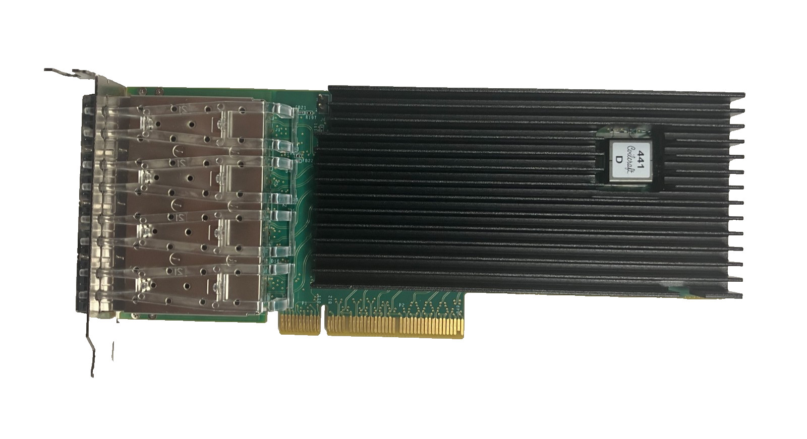 Silicom PE310G4I71LBEU-XR-LP Quad Port 10GbE SFP+ PCIe x8 Server NIC Intel XL710