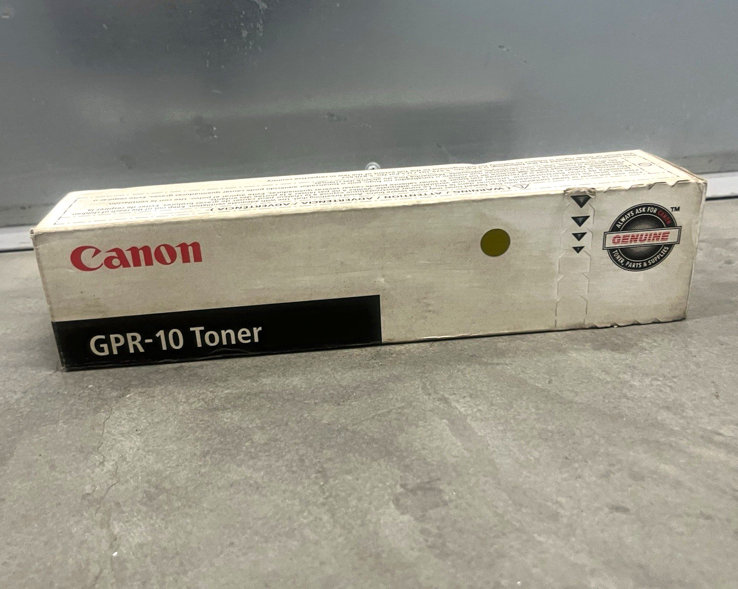 Canon GPR-10 7814A003[AA] Genuine Black Laser Toner For imageRUNNER 1210