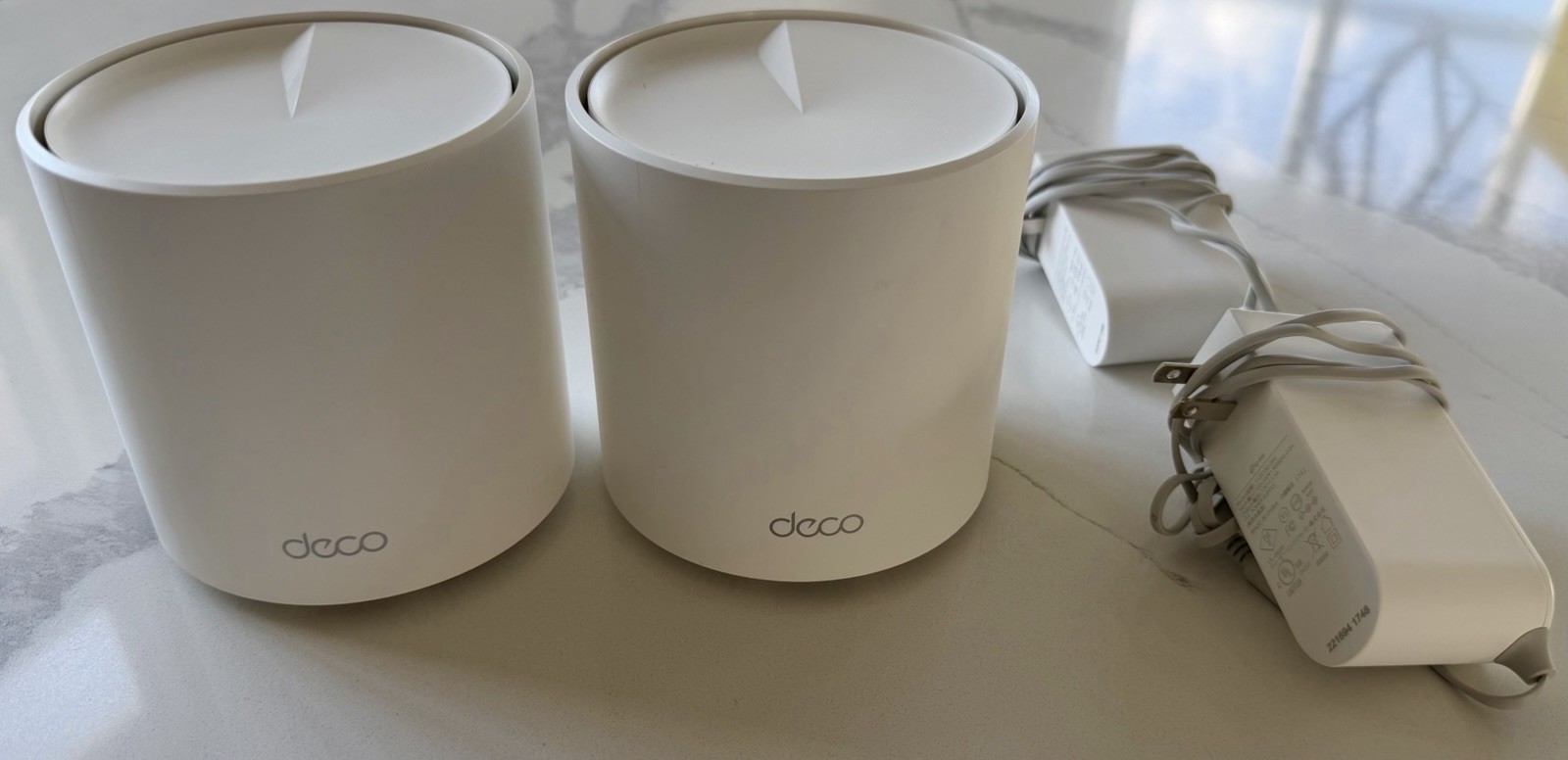 TP-LINK DECO X20 AX1800 Wi-Fi 6 MESH ROUTER WORK GREAT, MINT CONDITION (2 PACK)
