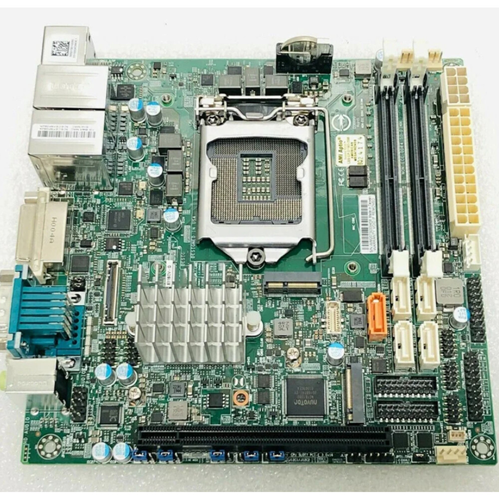 For Supermicro X11SCV-Q Server Motherboard Intel Q370 LGA-1151 Mini-ITX