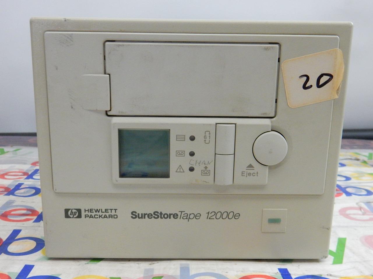 HP Surestore 12000e HPFH-005-01 C1561A SCSI Tape Backup Drive
