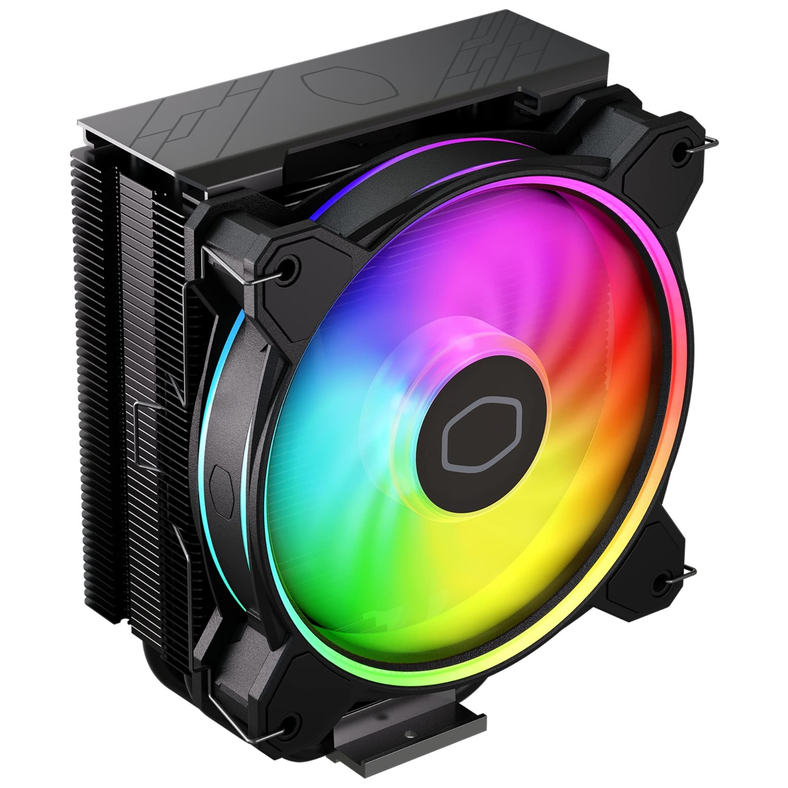 High Performance 120mm CPU Air Cooler - ARGB, Low Noise, Easy Install, AMD/Intel
