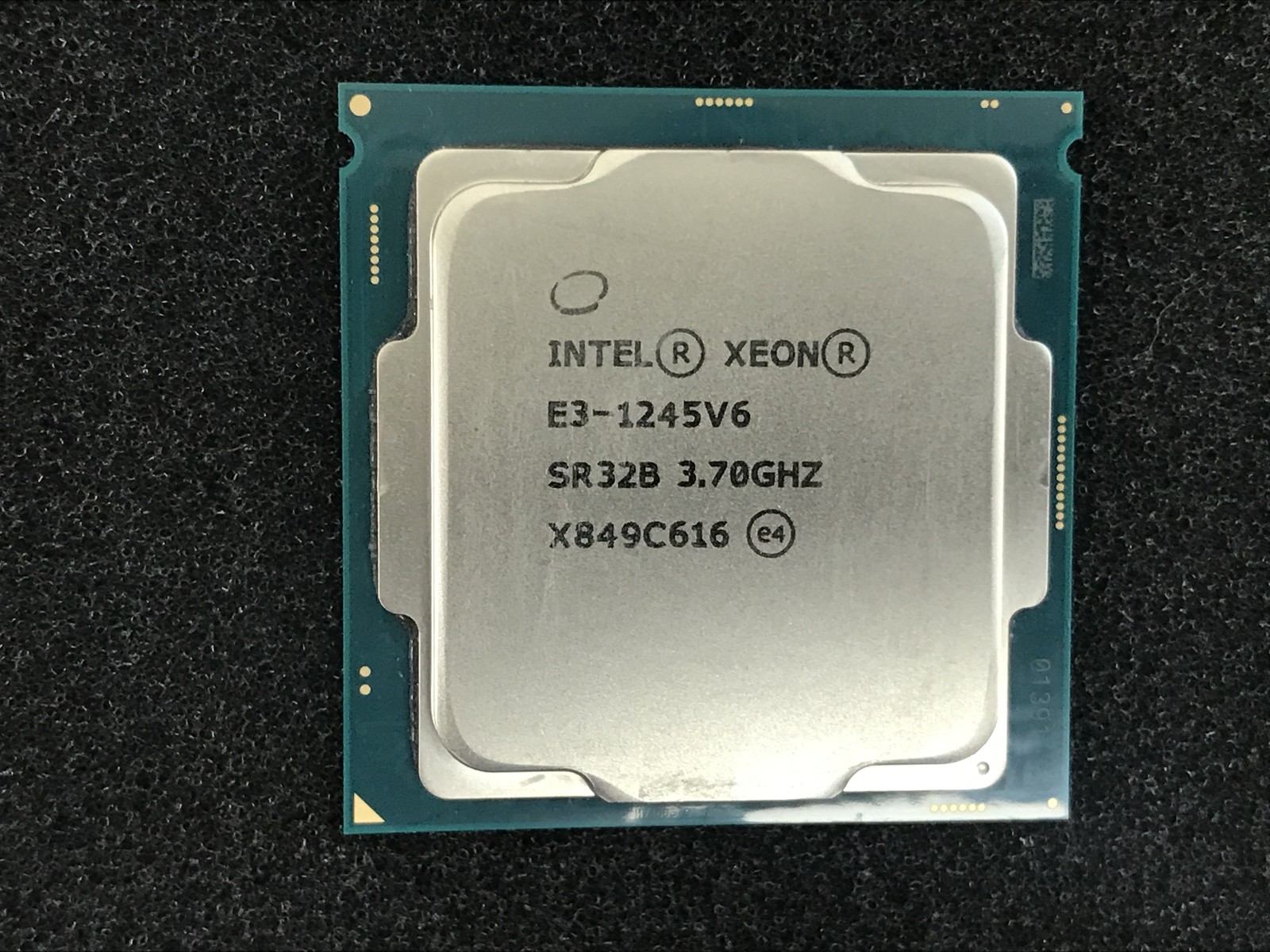Intel Xeon E3-1245V6 3.70GHz Quad-Core CPU Processor SR32B LGA1151 - CPU708A