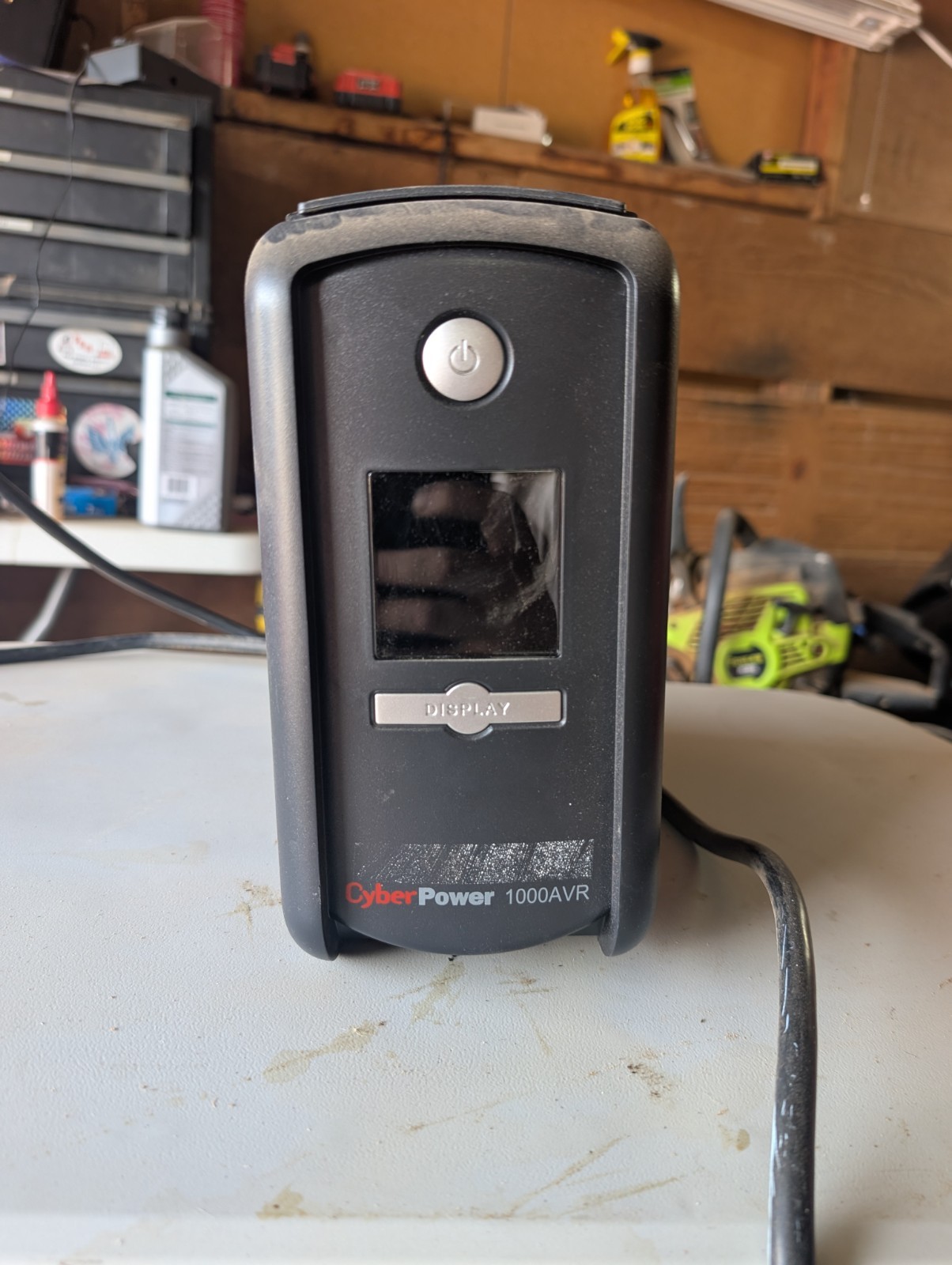 CyberPower Model CP1000AVRLCD Uninterruptible Power Supply Pack 120V