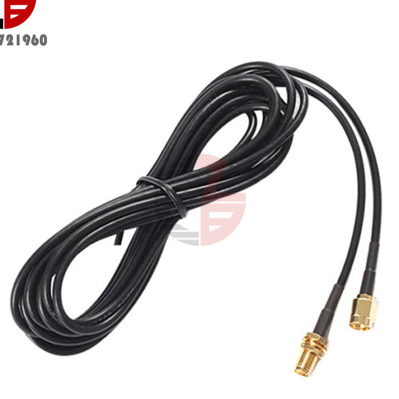 2.8m Antenna RP-SMA Extension Cable for Wi-Fi Router Cord Extender Wifi