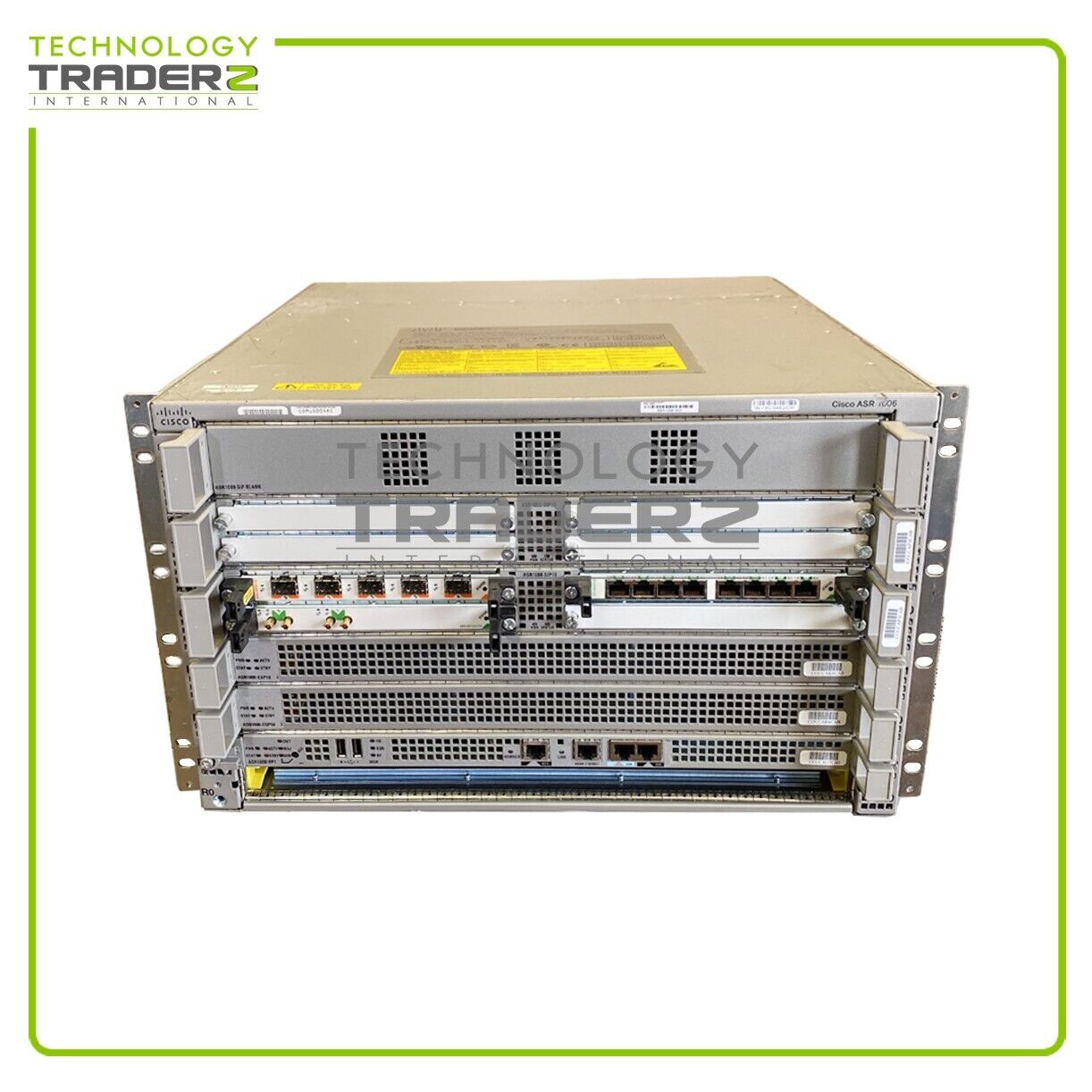Cisco ASR1000 Aggregation Services Router ASR1006 V03 W/ 2x ASR1006-PWR-AC V02