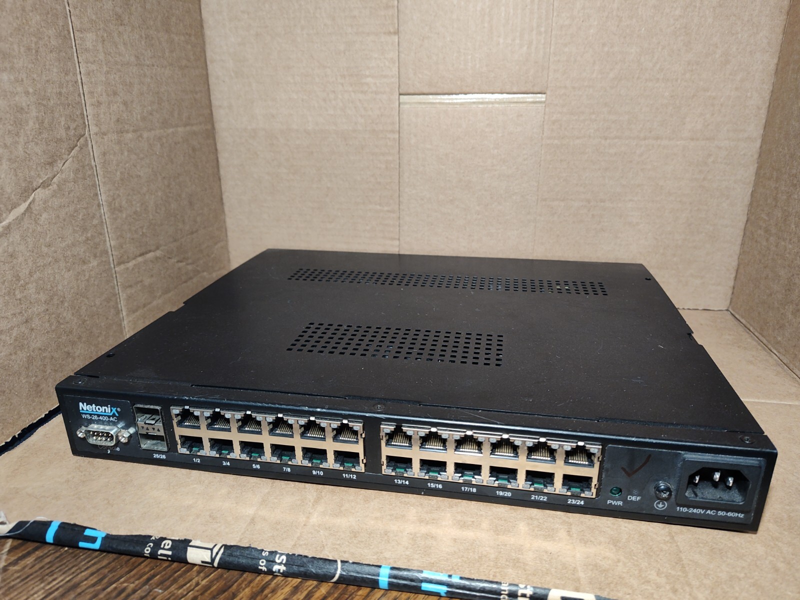 Netonix WS-26-400-AC 24 Port Gigabit POE Switch for WISP Applications