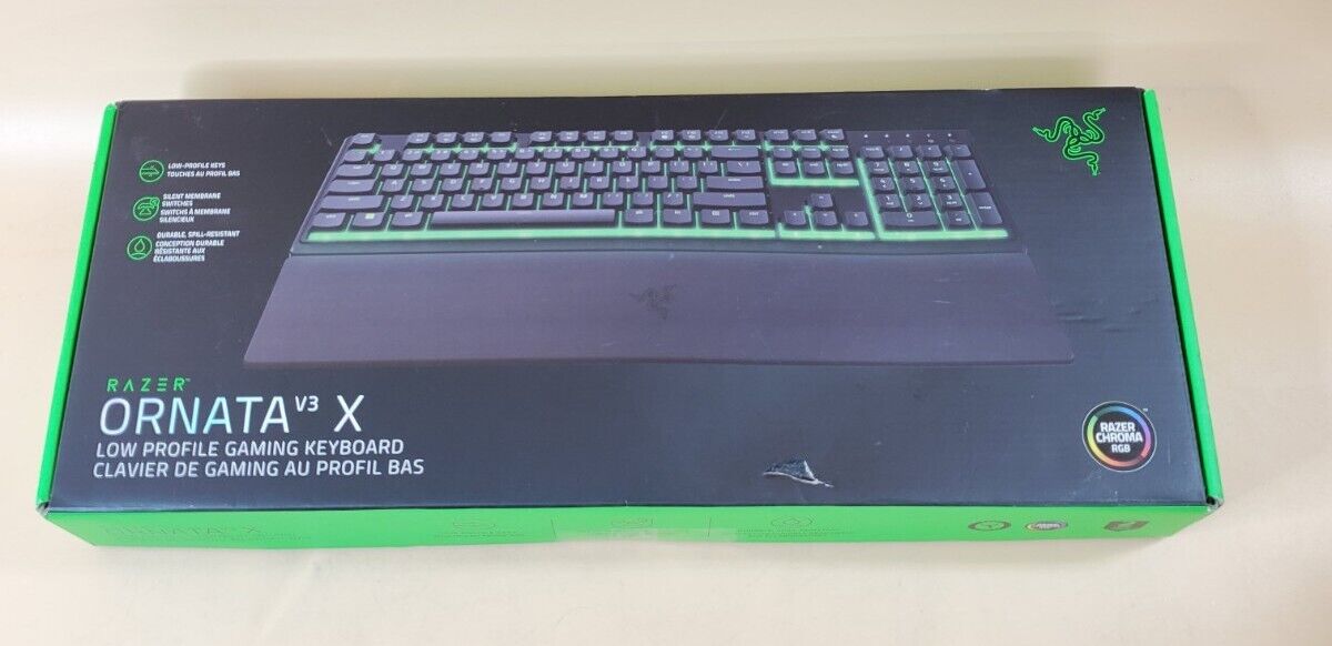 Brand New Razer Ornata V3 X Low Profile Gaming Keyboard for PC