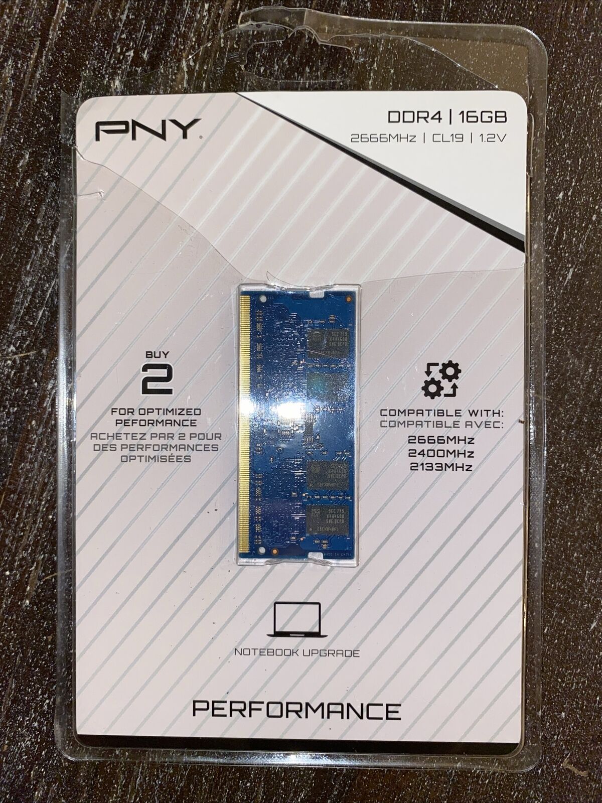 DDR4 PNY Technologies MN16GSD42666 Memory Module
