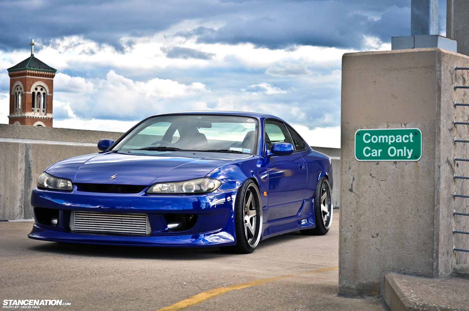 Cars 2001 nissan silvia tuning Desk Mat Stitched