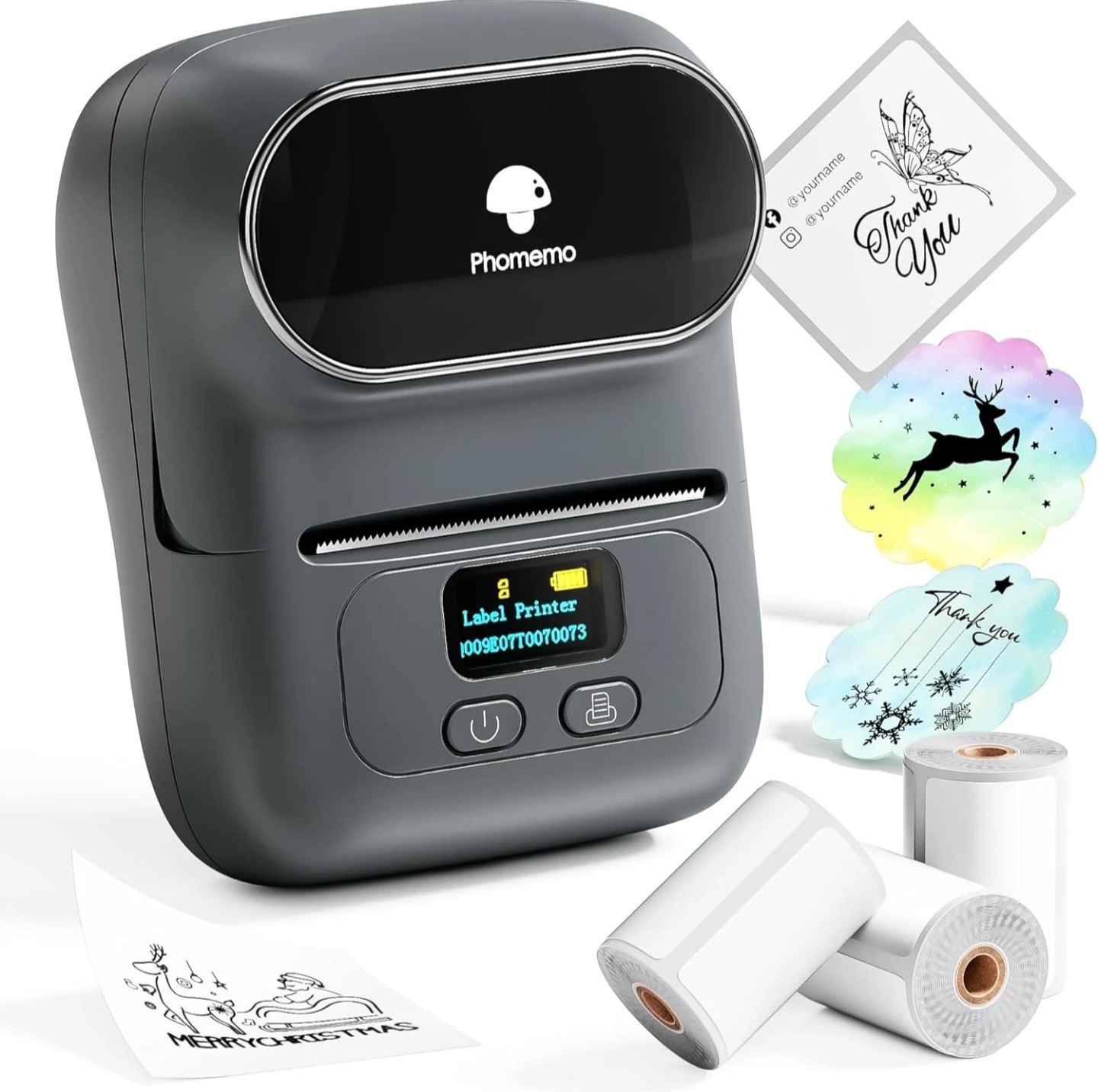 Phomemo M110 Bluetooth Wireless Printer  Thermal Label Maker Mobile NEW Sealed