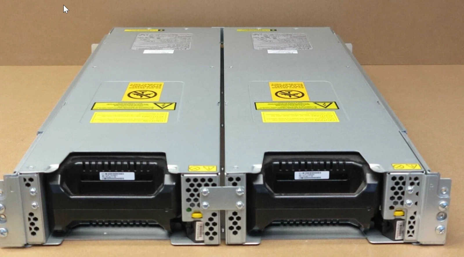 LOT OF 2 EMC 078-000-080 SPS Tray with 2x 078-000-111 2420W Battery Packs