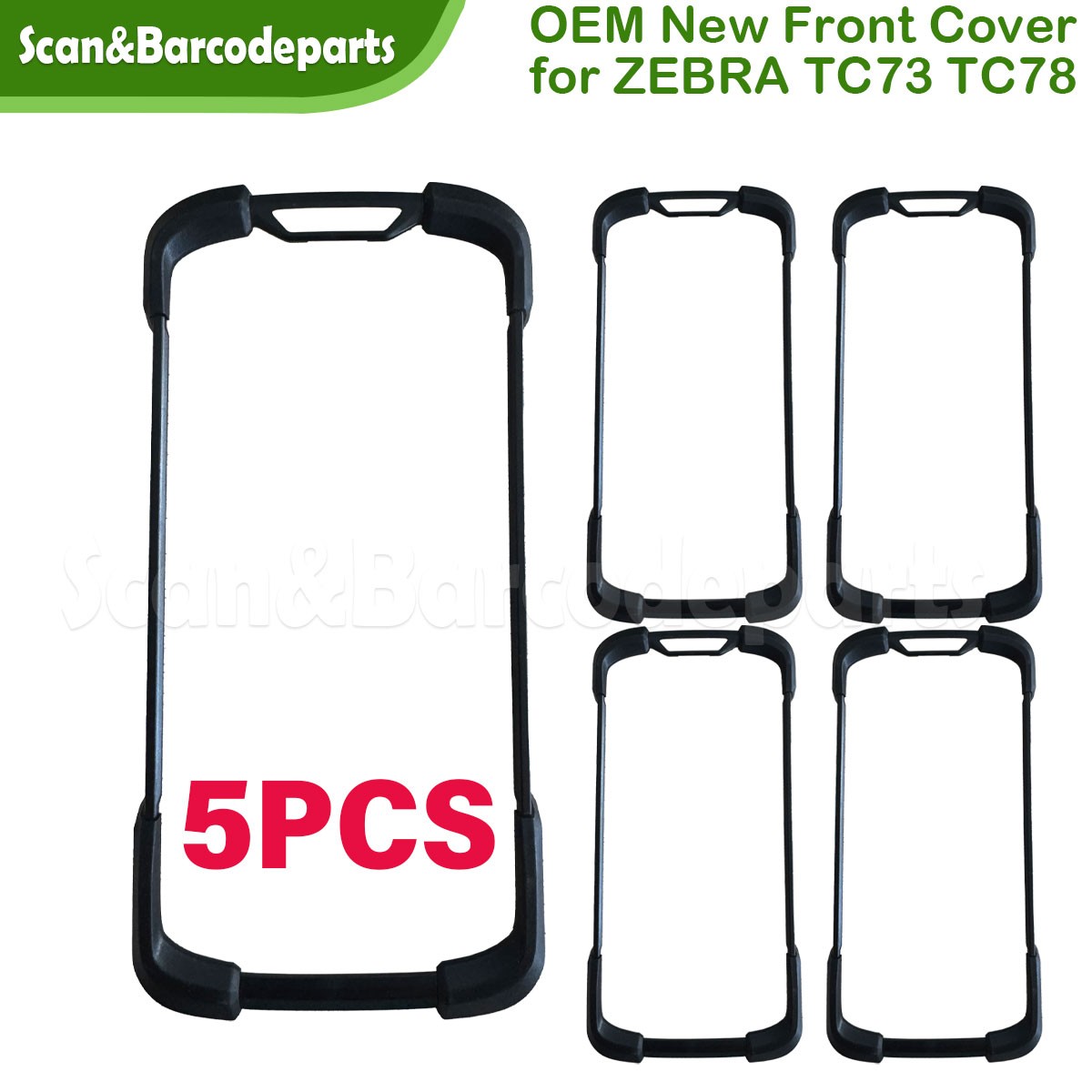 5 PACK OEM New Front Cover for ZEBRA TC73 TC78 Series