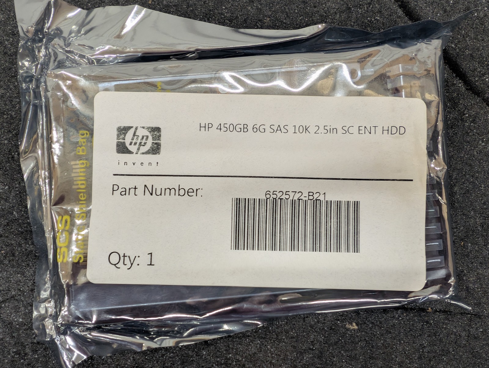 New, HP, 689287-002, 450 GB SAS Hard Drive 10k Rpm