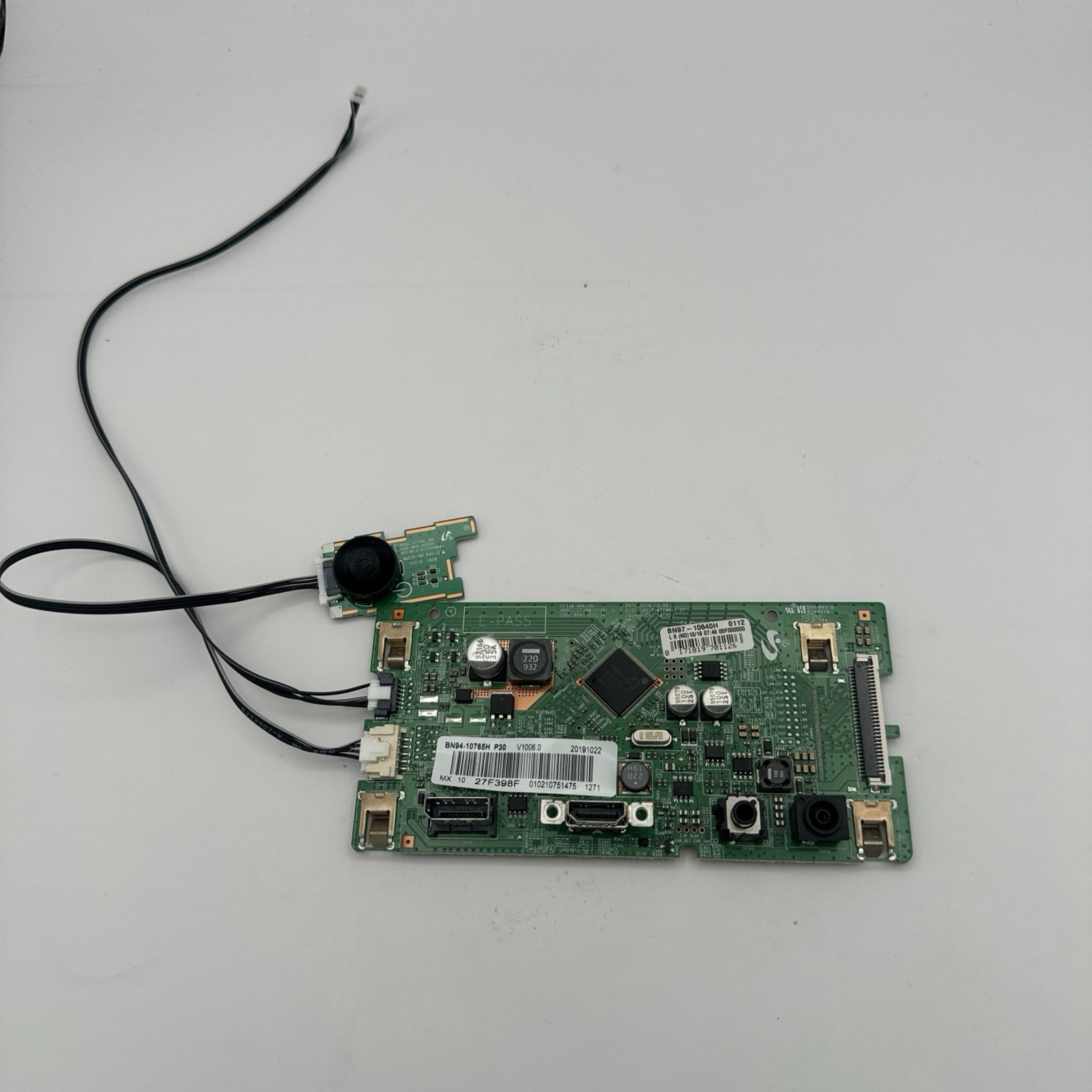 Samsung LC27F398FWNXZA C27F398 CF398 27" Main Board (P/N: BN94-10765H)