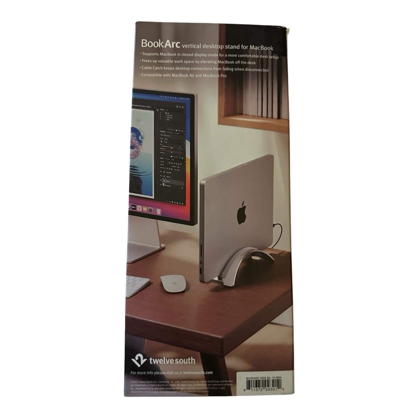 Twelve South BookArc for MacBook - Silver - NEW Open Box