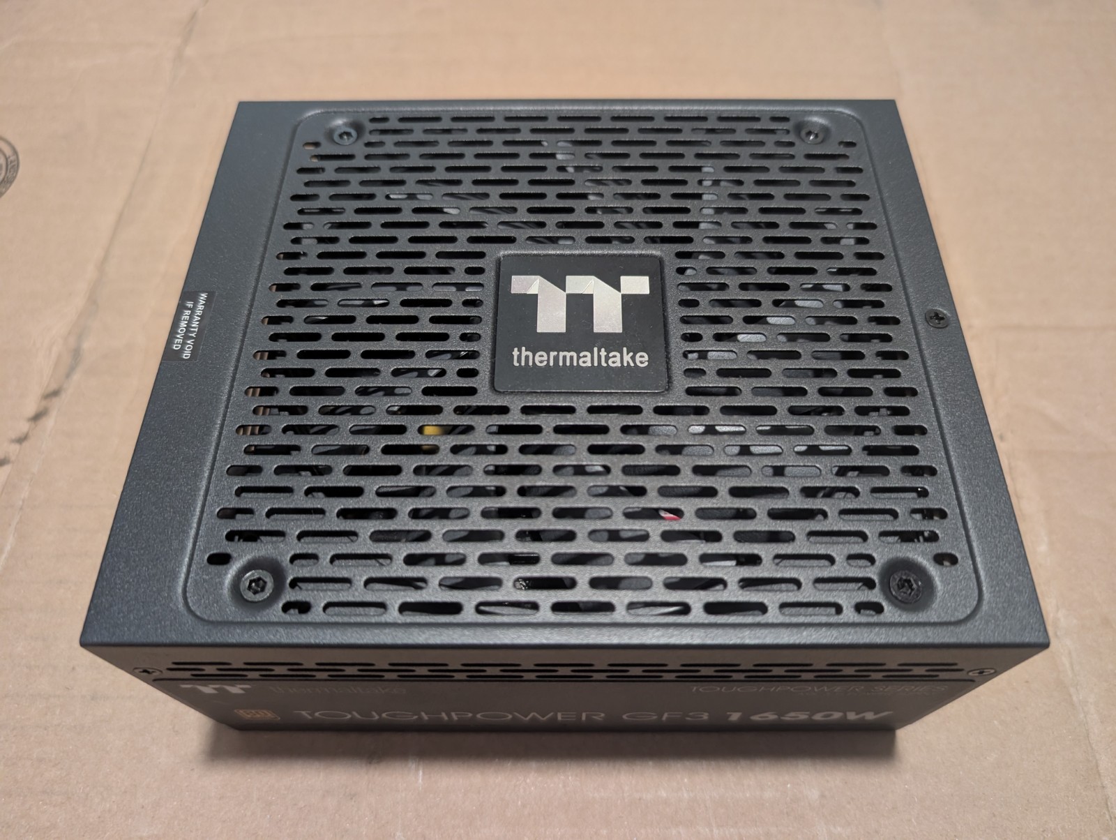 Thermaltake Toughpower GF3 1650W 80+ Gold ATX 3.0 Fully Modular PSU + Cables
