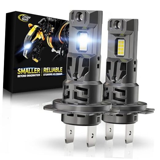H7ll Bulb Auxiliary Fog Lamp No Adapter Required, 1:1 Size with H7 No adapter