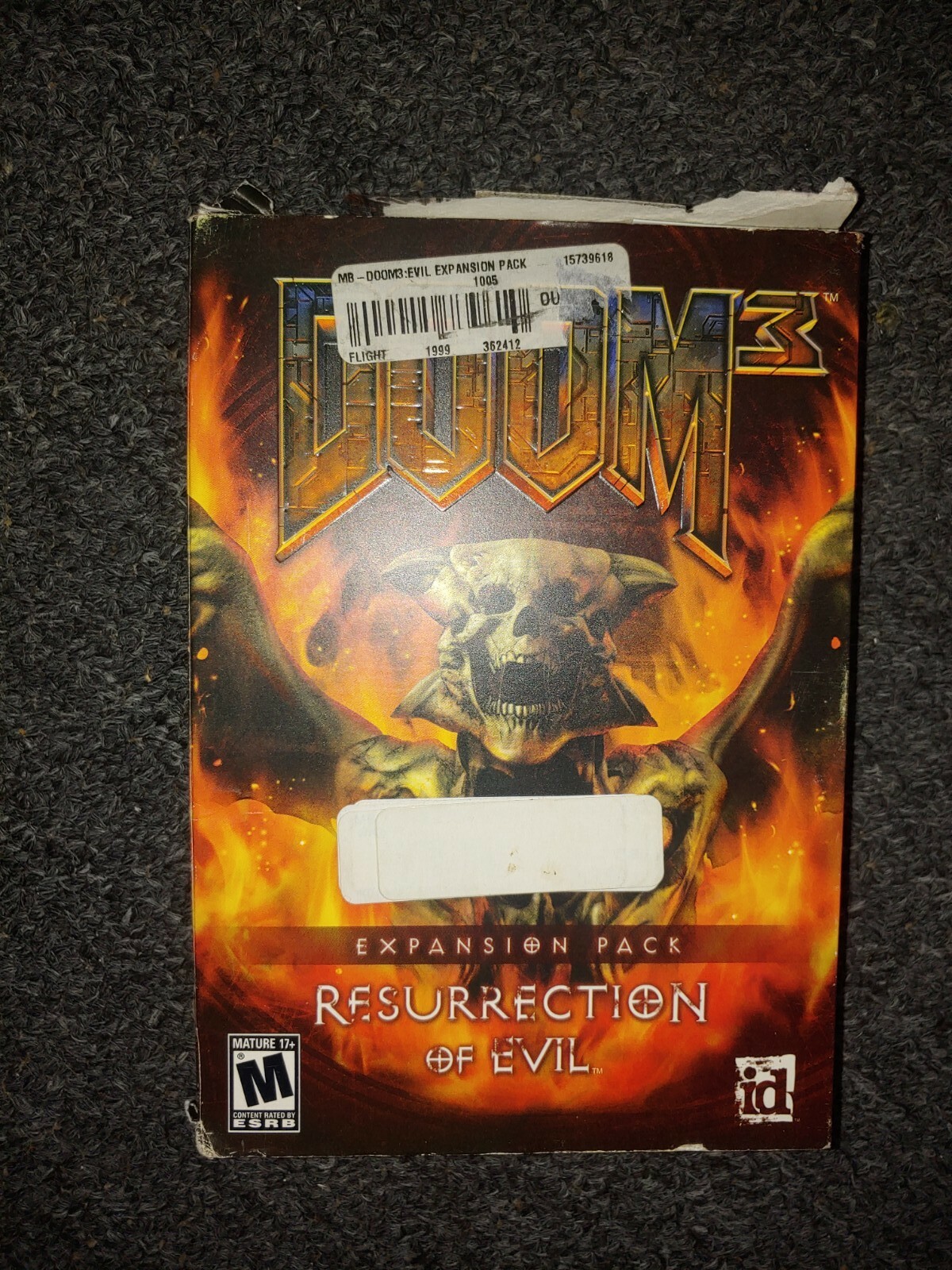 Doom 3 Resurrection Of Evil Expansion Pack PC Complete