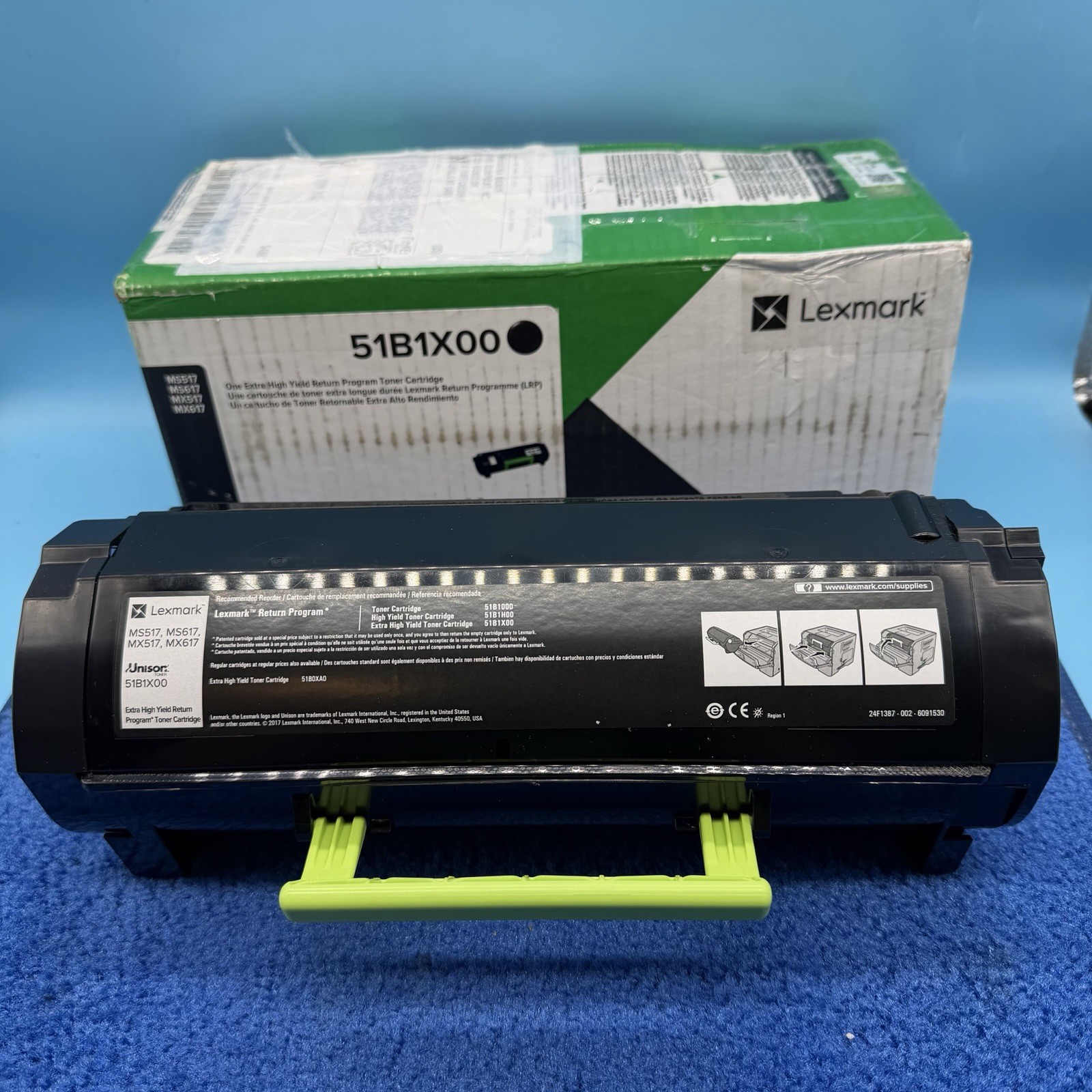 Lexmark Original Toner Cartridge (51B1X00) - Ugly Box