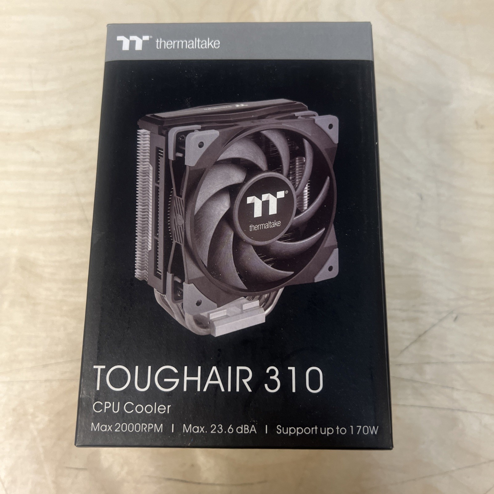 Thermaltake TOUGHAIR 310 170W TDP CPU Cooler, Intel/AMD Universal Socket (LGA