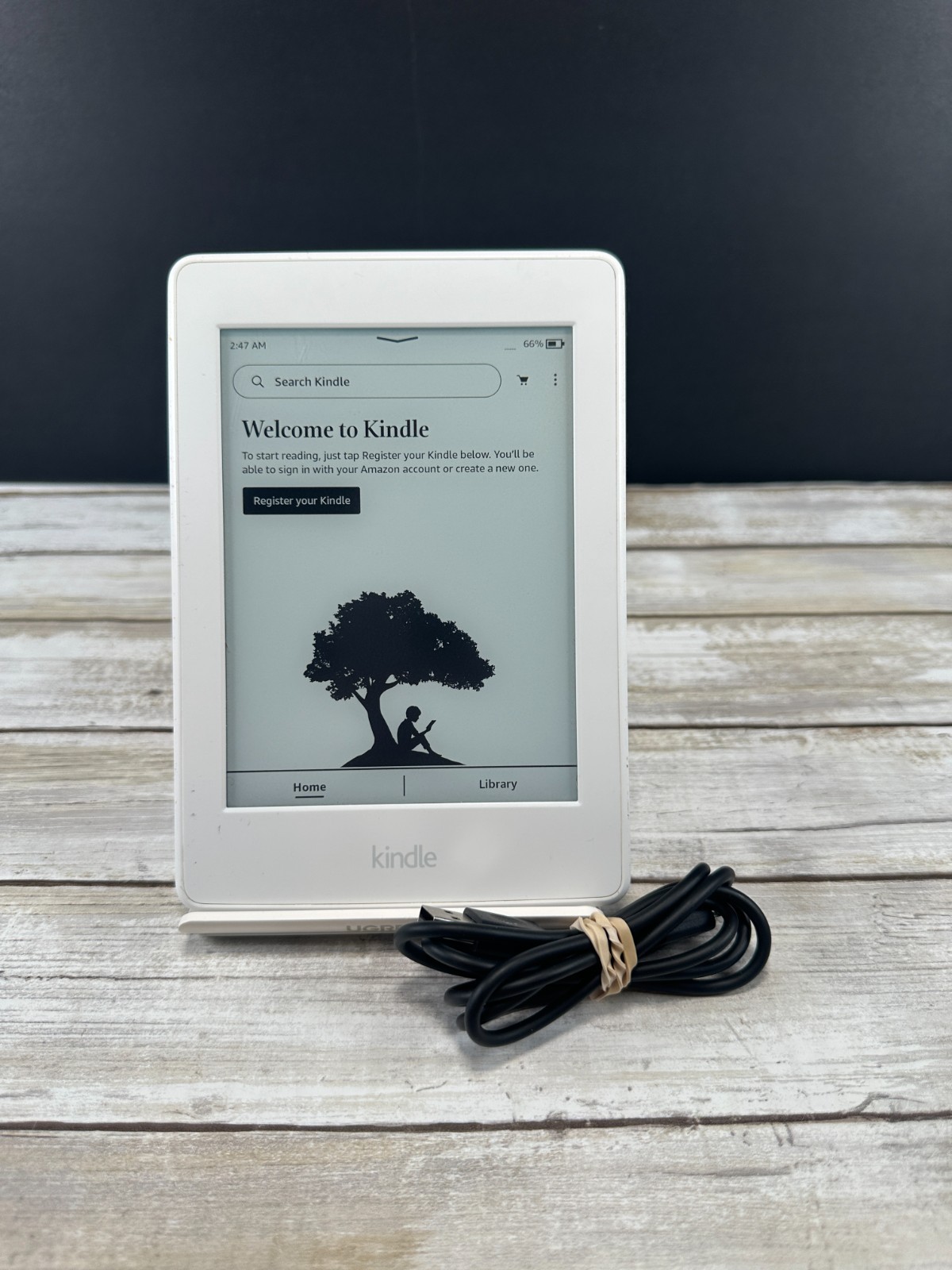 Amazon Kindle (DP75SDI/7th Gen) 6"-4GB Wi-Fi Paper White Works Read