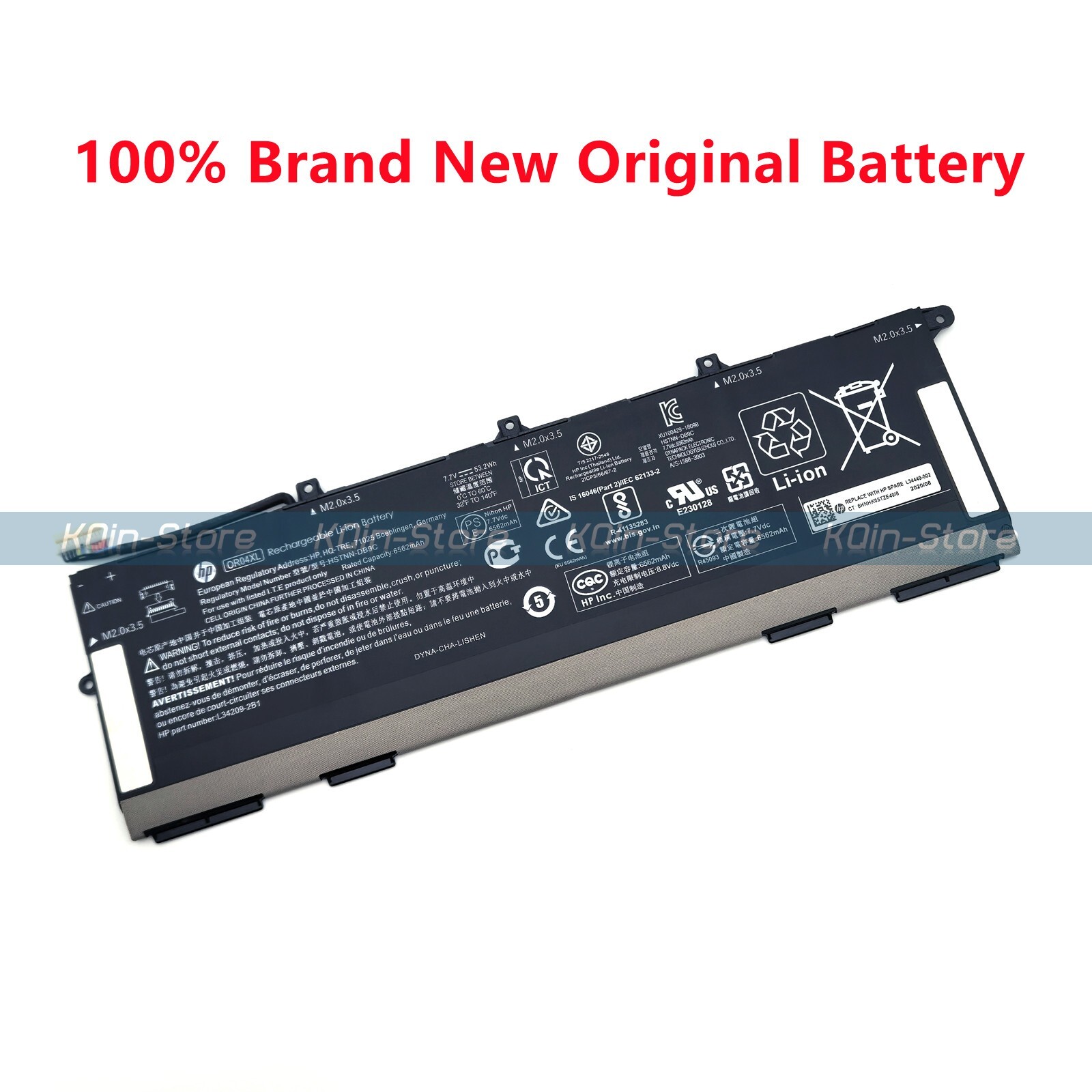 New Genuine OR04XL Battery for HP EliteBook X360 830 G6 HSTNN-IB8U L34449-005