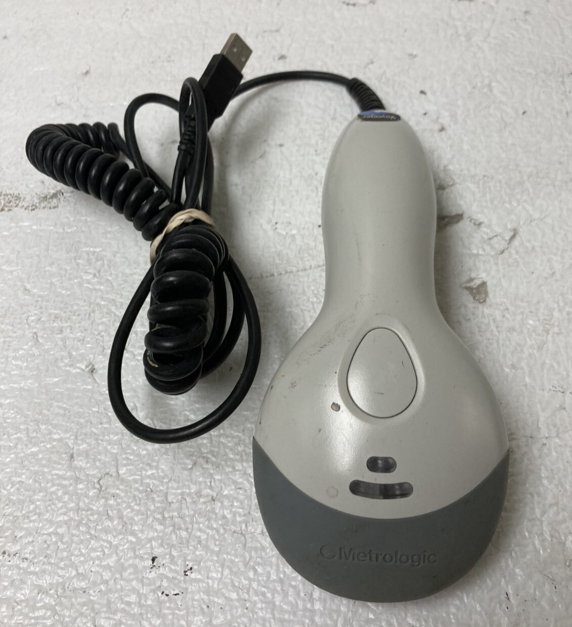 Metrologic White MS9520 Laser Barcode Scanner No Cradle