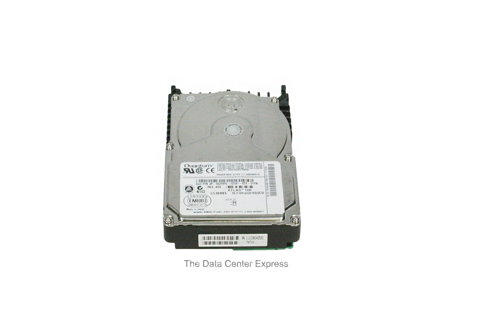 Dell 18.2GB U160 10K RPM Hot-Plug ard Disk Drive 82YPV Seller Refurbished