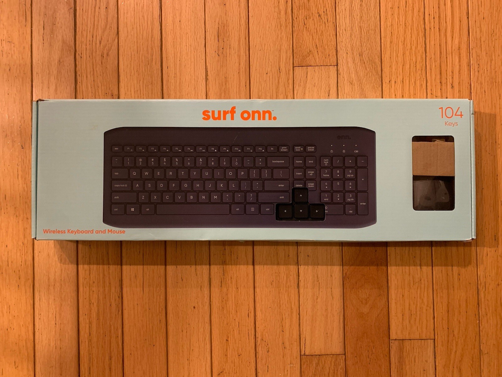 SURF ONN. FULL 104 KEY WIRELESS KEYBOARD AND MOUSE - NEW