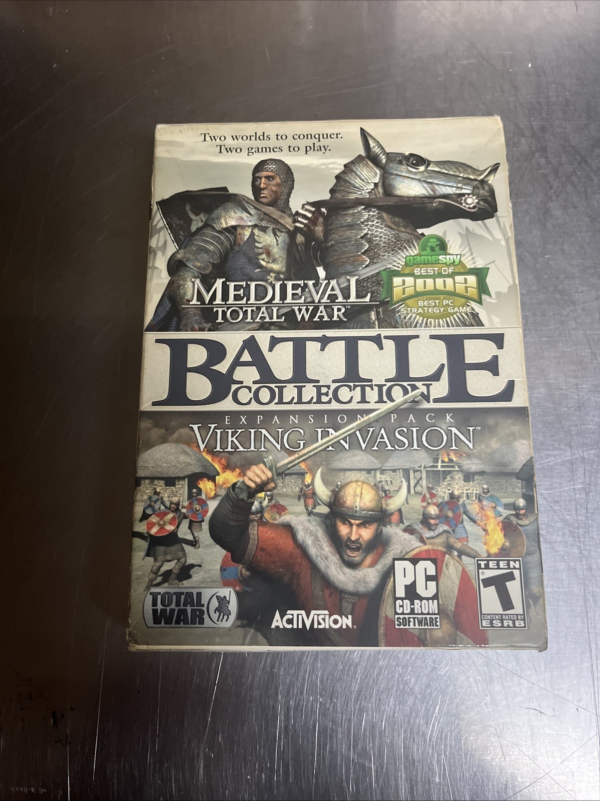 Medieval Total War Battle Collection PC Game + Viking Invasion Expansion Pack