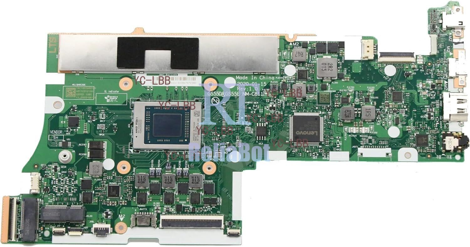 5B20S44358 5B21B33103 For Lenovo ideapad 5-15ARE05 Motherboard R5 4500U UMA 8G