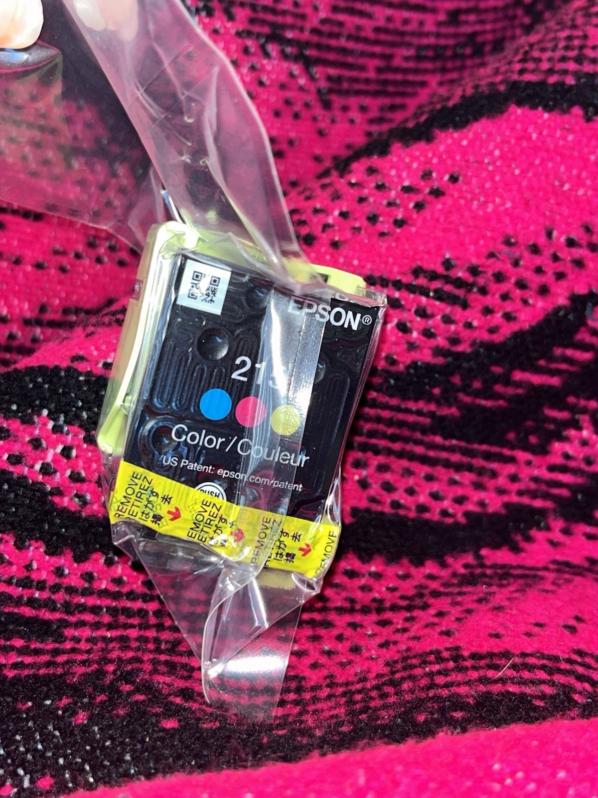 Epson 215 Tri-color Standard Capacity Ink Cartridge