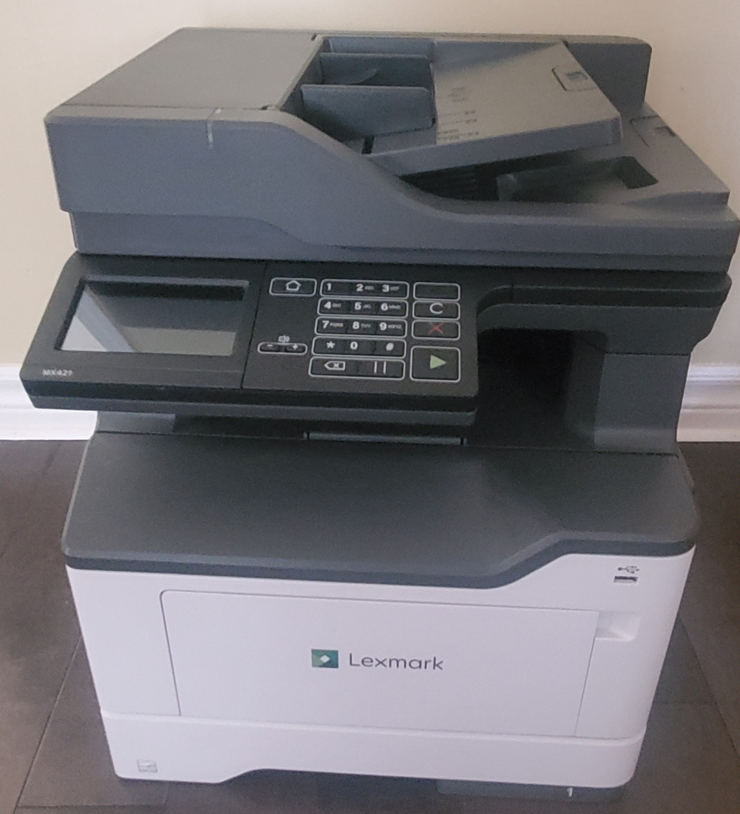 Lexmark MX421ade Multifunction Monochrome Laser Printer 