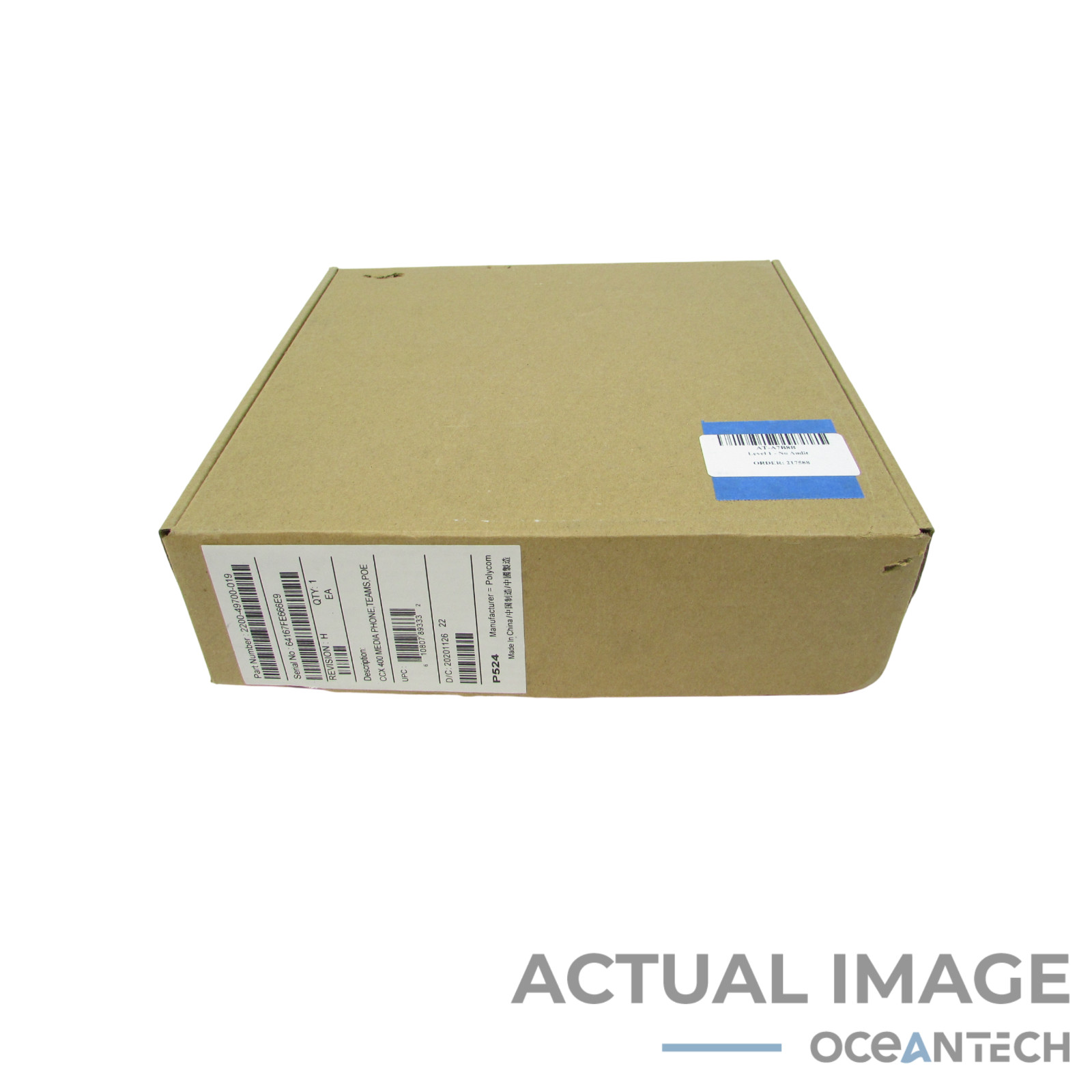 Poly CCX 400 Desktop Business Media Phone VoIP 2200-49700-019